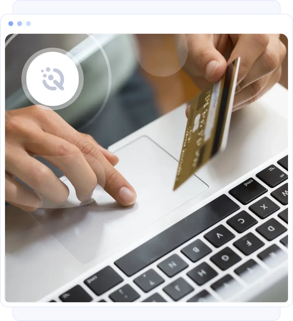 Ilustração Comércio eletrônico mais seguro com Background Check